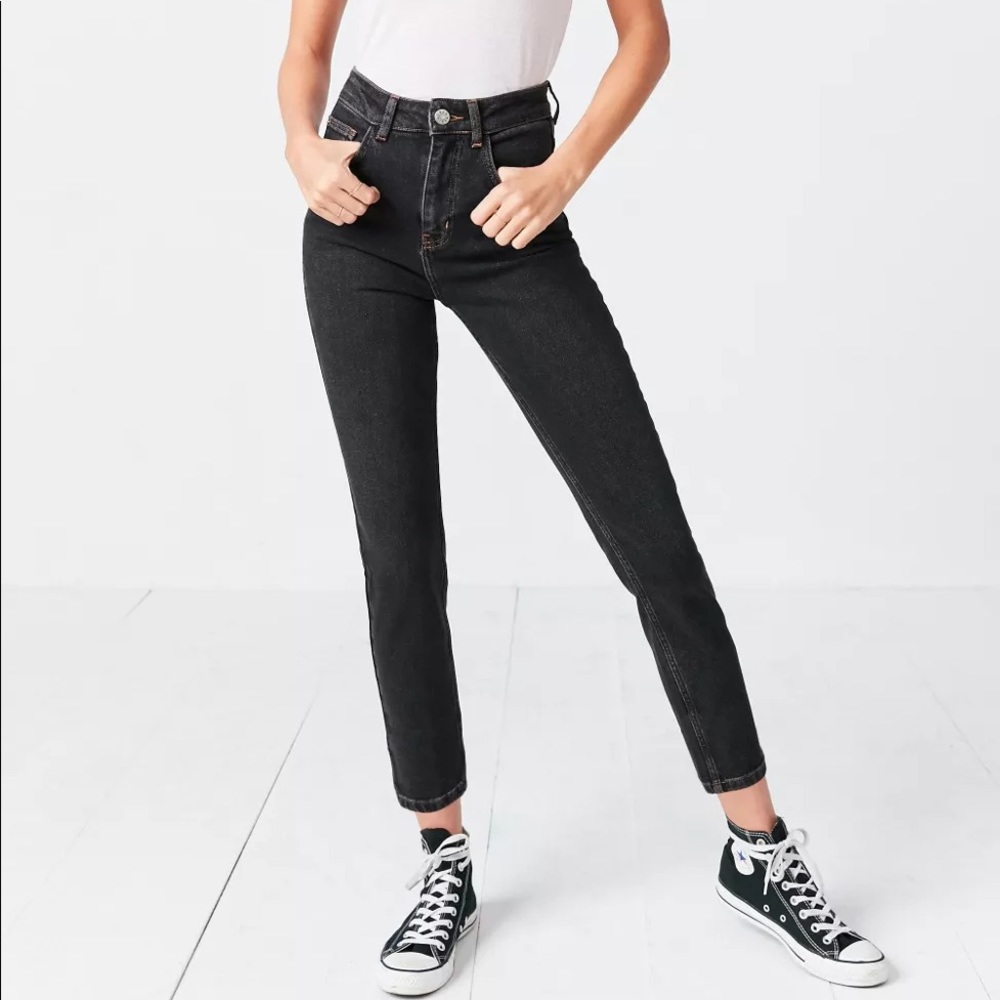 BDG Girlfriend High Rise Black Jeans